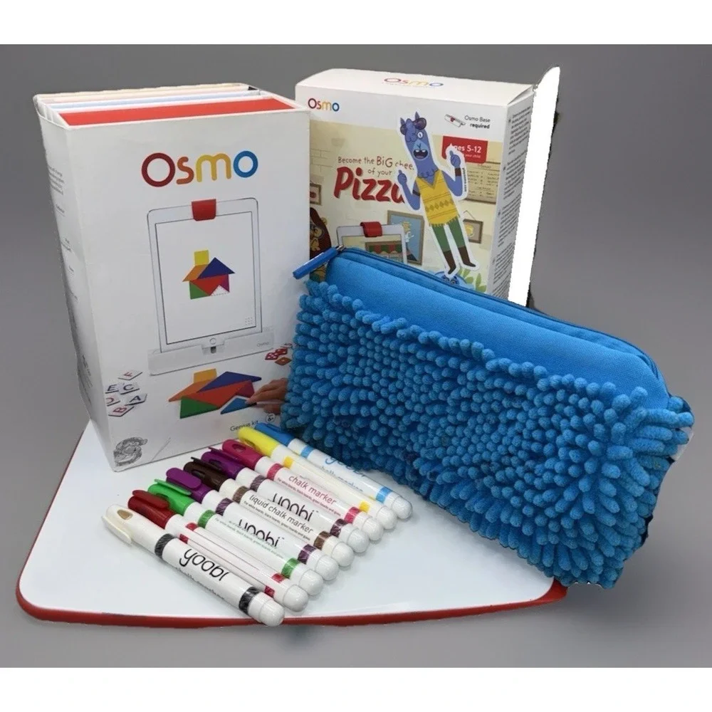 Osmo The Game System Bundle Starter Kit Pizza Co. White Board &‎ Markers