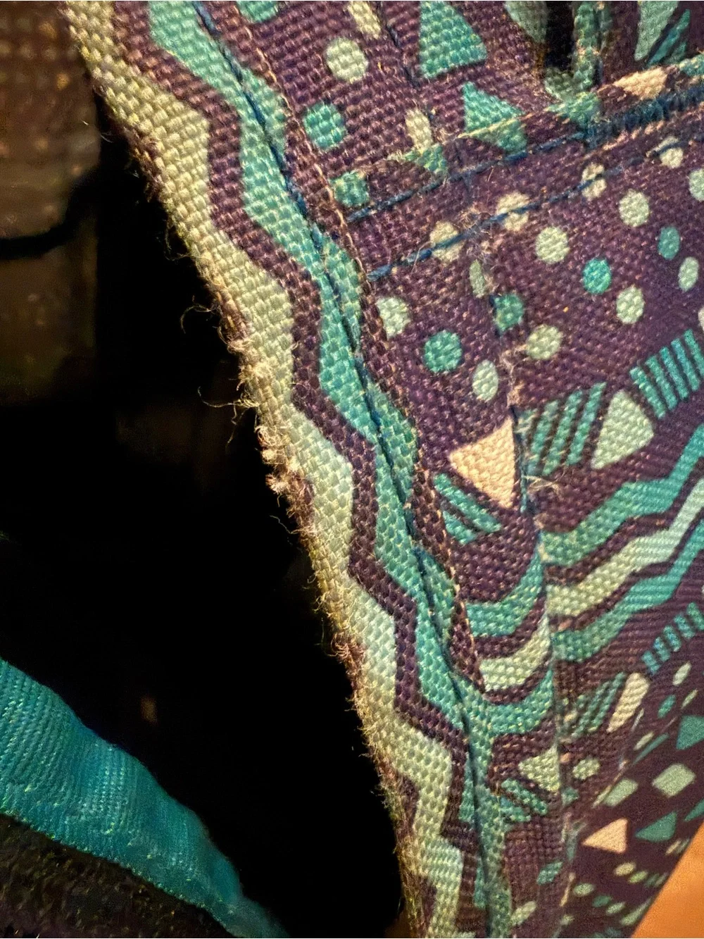 Jansport Blue Teal Pattern Rolling Backpack with Wheels