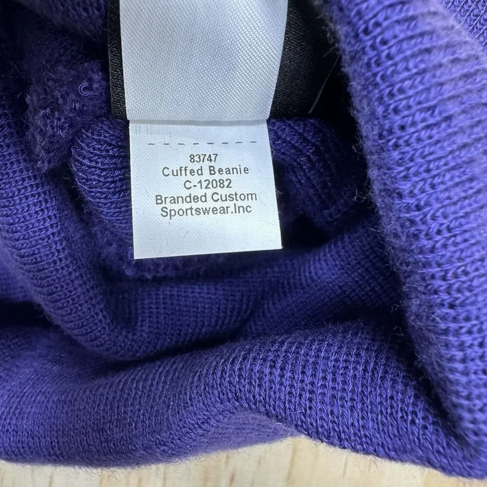NEW LSU Tigers Nike Tonal Cuffed Beanie Knit Hat Court Purple OSFM