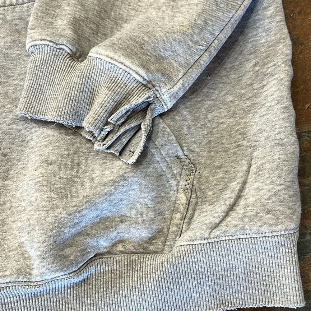 adidas distressed hoodie