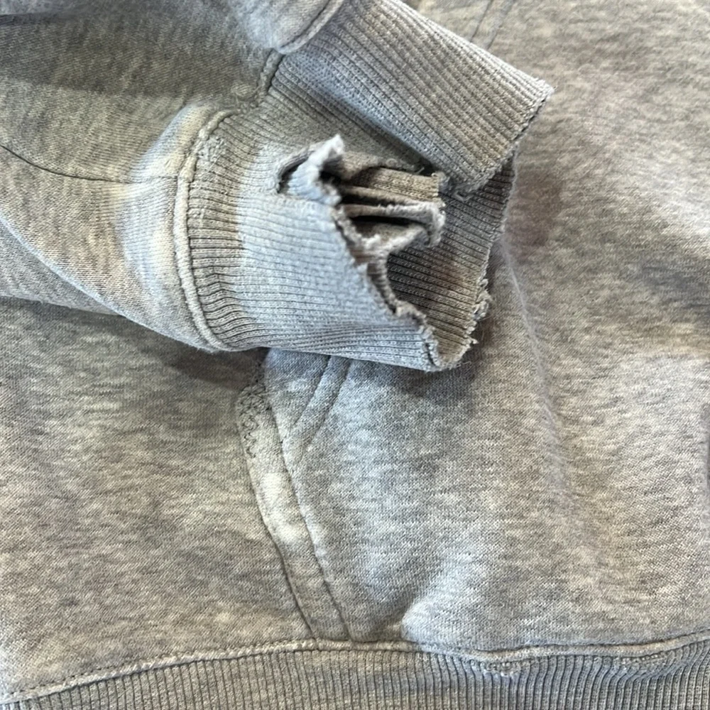 adidas distressed hoodie