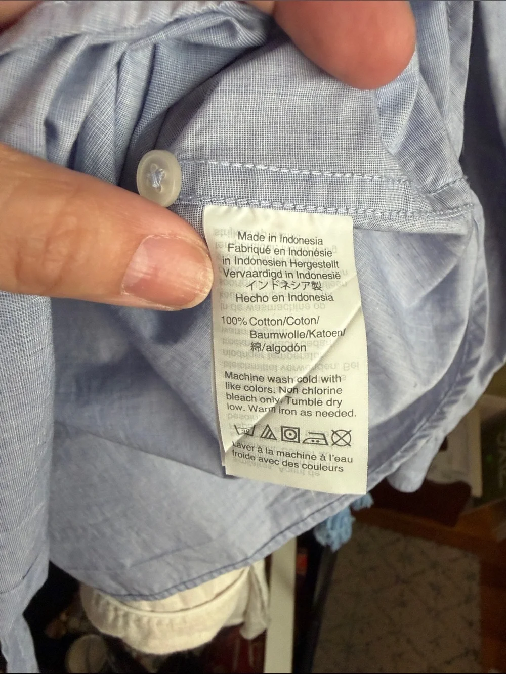 J. Crew classic button