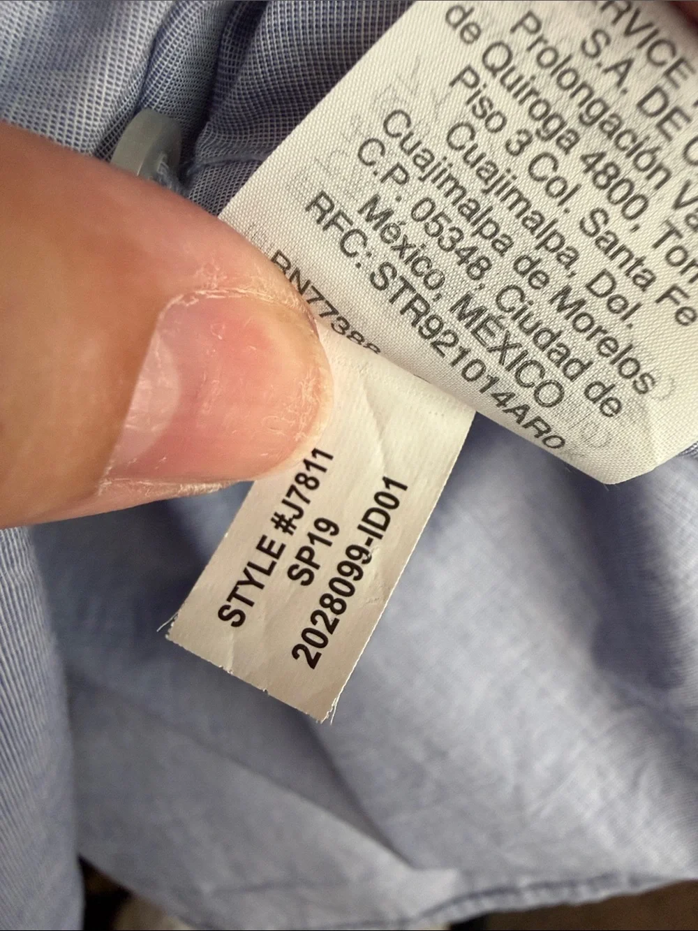 J. Crew classic button