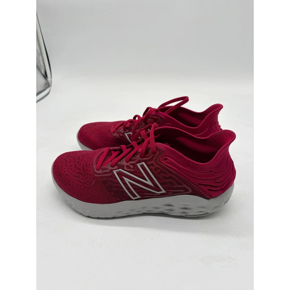 New Balance Fresh Foam Beacon v3 Red Running Shoes New Mens 7.5Womens 9 MBECNRW3
