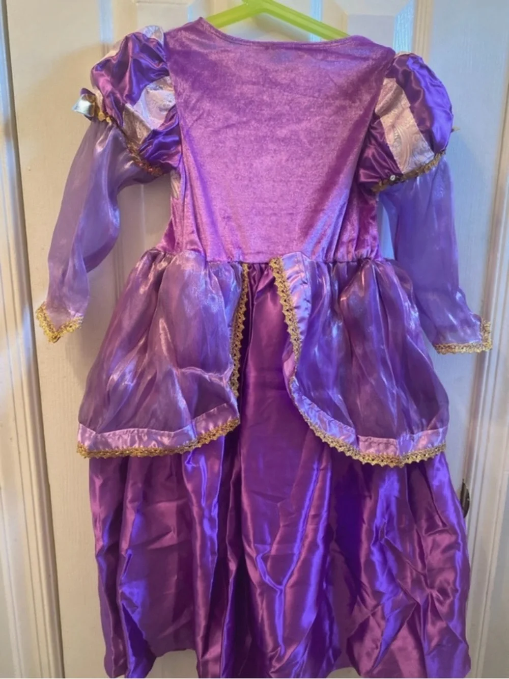 Disney Rapunzel Purple and Gold Princess Costume - Child Small