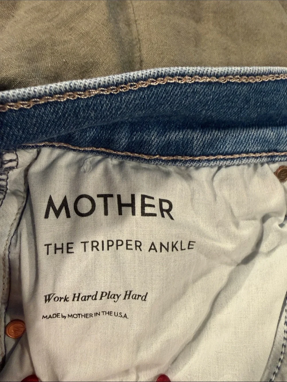 MOTHER 78% cotton
