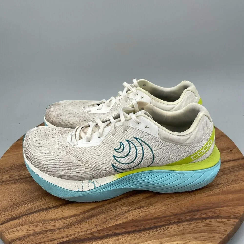 Topo Athletic Atmos Shoes Mens Size 11.5 White Running Comfort Walking Sneakers