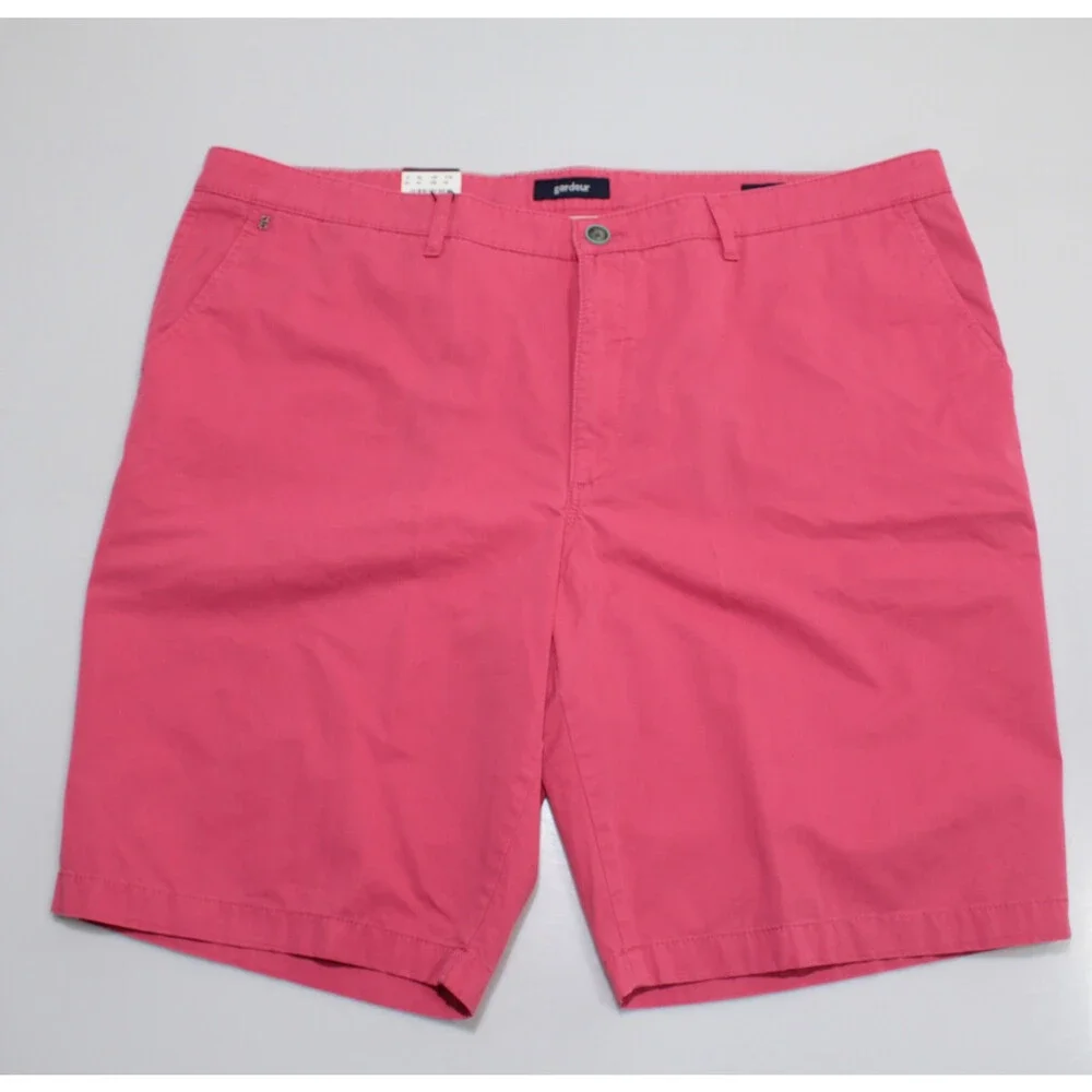Gardeur NWT Bermuda / Casual Shorts Size 44 US Modern Fit in Pink 100% Cotton