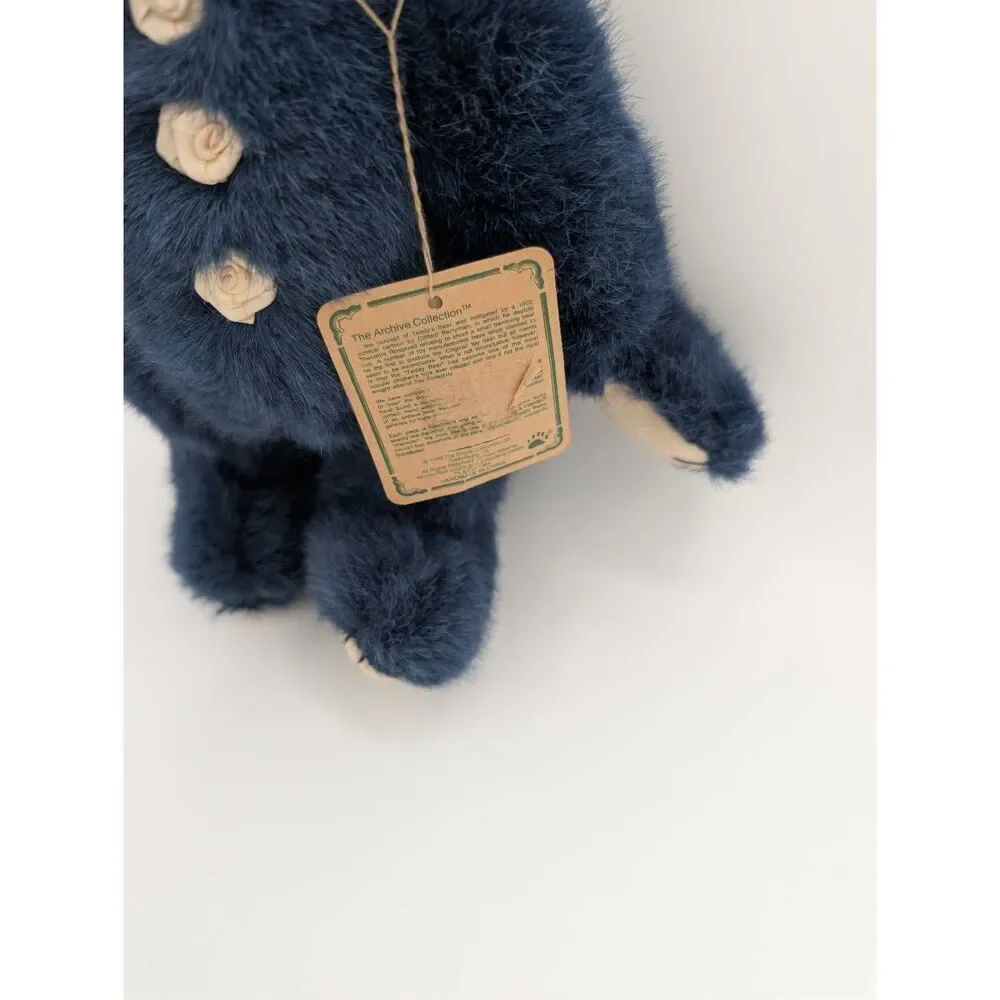 Boyds Bears Guinella Blue and Ivory Bear Plush 12