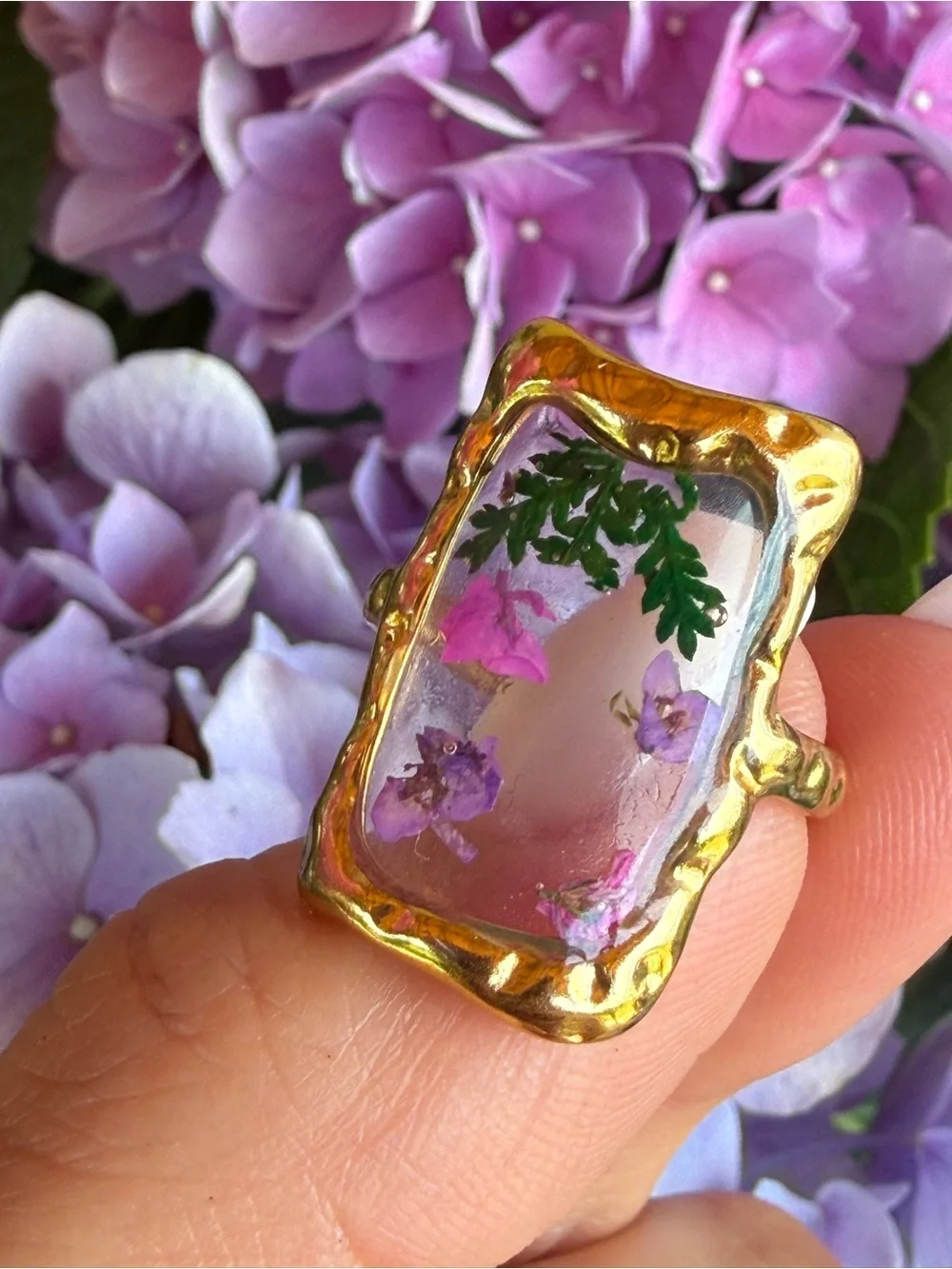 Anthropologie gold tone