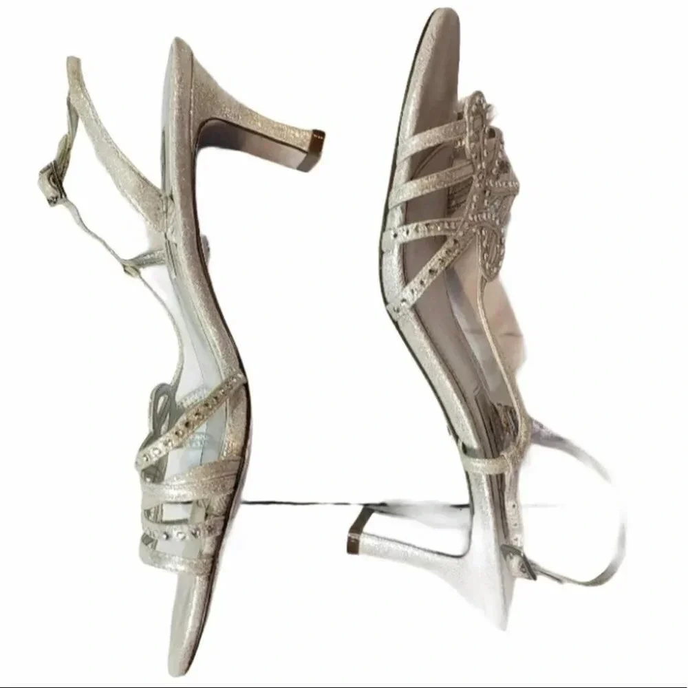 Nina silver metallic