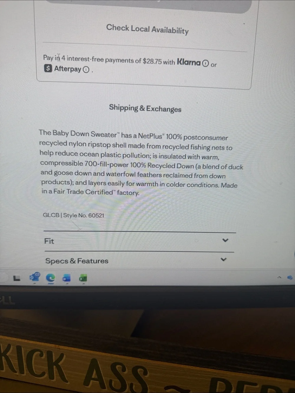 Patagonia kids pajama
