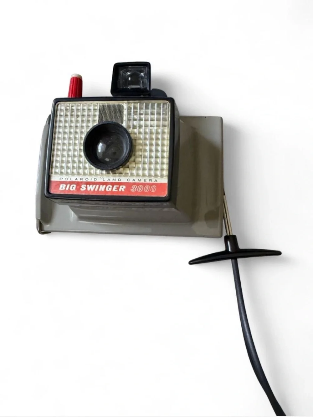 Polaroid 1960s Big Swinger Camera with Original Polaroid Case