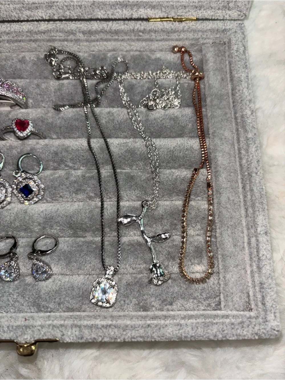 Jewelry Bundle Lot Rings Earrings Necklace bracelet s925 10kt stamped