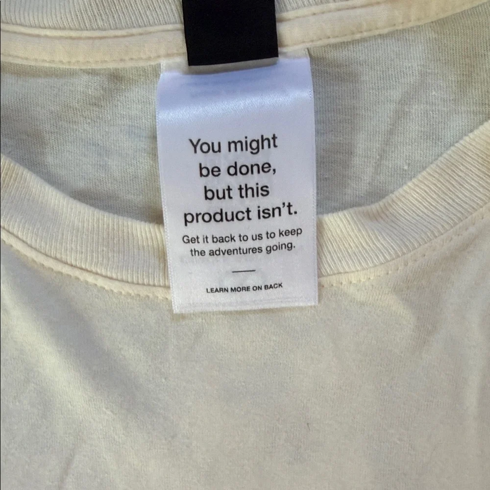 The North Face from sleeve