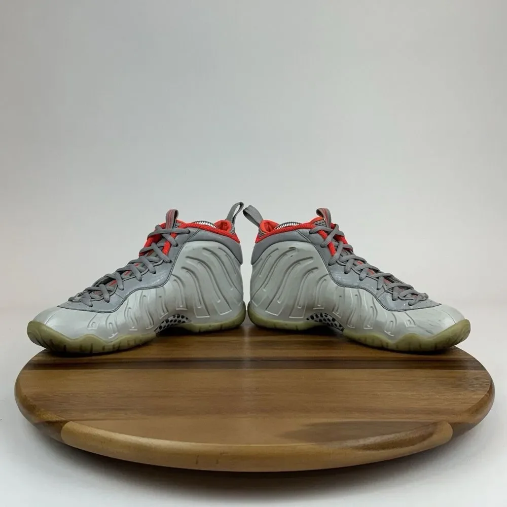 Big Kids Boys Nike Little Posite Pro‎ GS Pure Platinum Grey Sneakers Size 5.5 Y