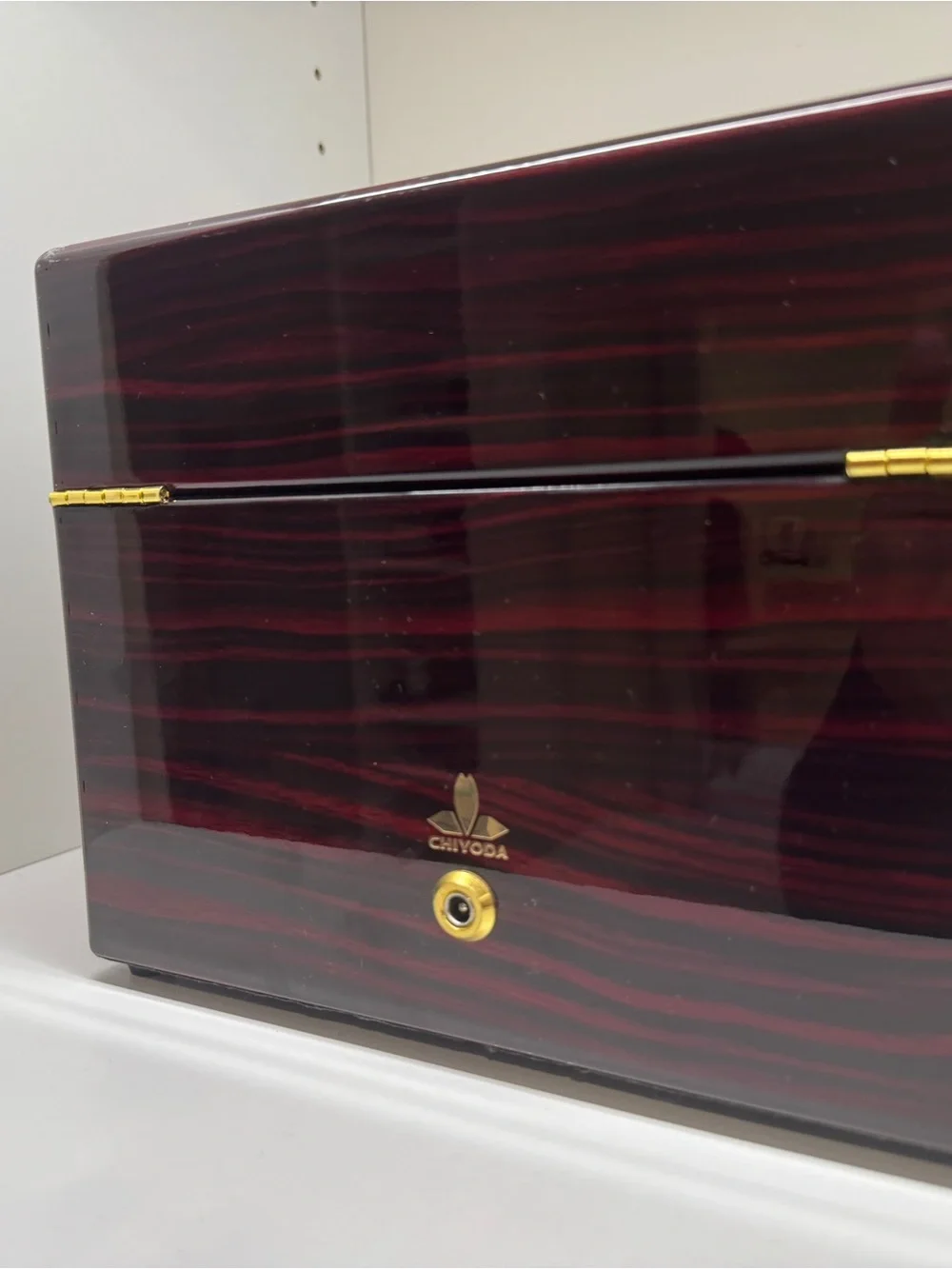 Chiyoda Classic Wooden Watch Display Case and Winder Double