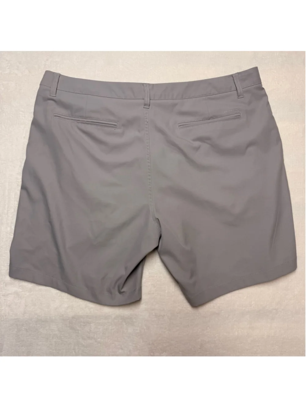 Men's‎ Bonobos Golf Gray Flat Front Shorts Waist 40