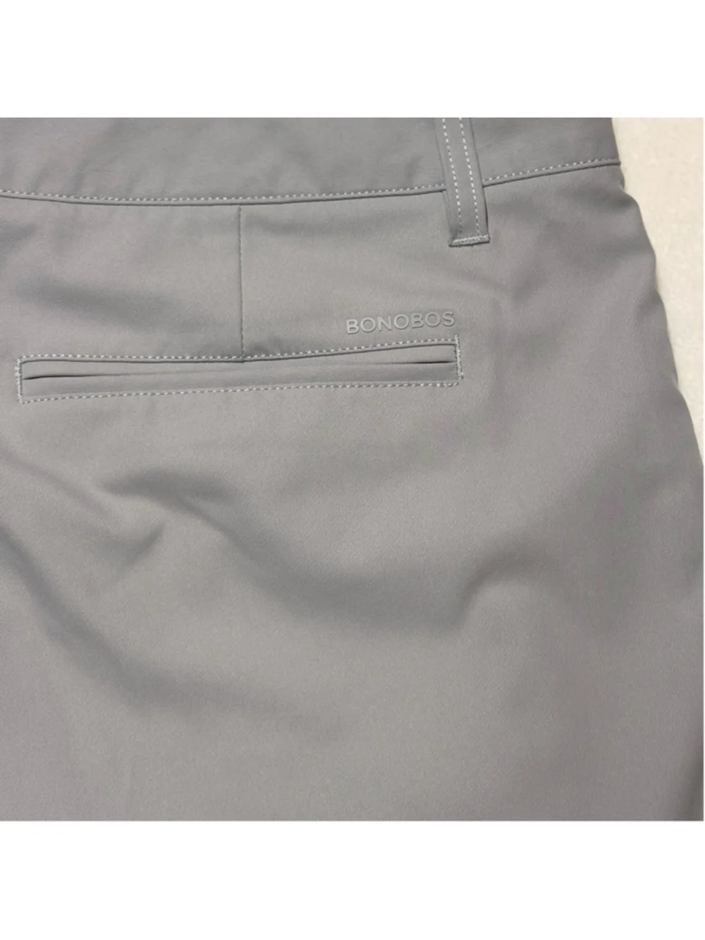 Men's‎ Bonobos Golf Gray Flat Front Shorts Waist 40