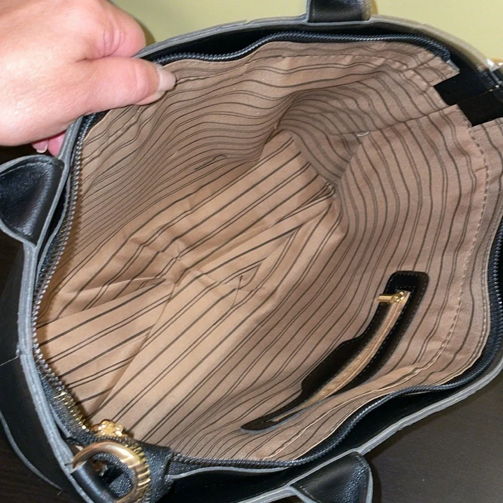 Medium Black Vegan Handbag or Crossbody NWOT