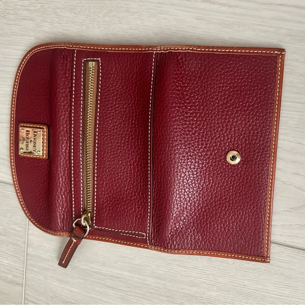 Dooney & Bourke rich burgundy