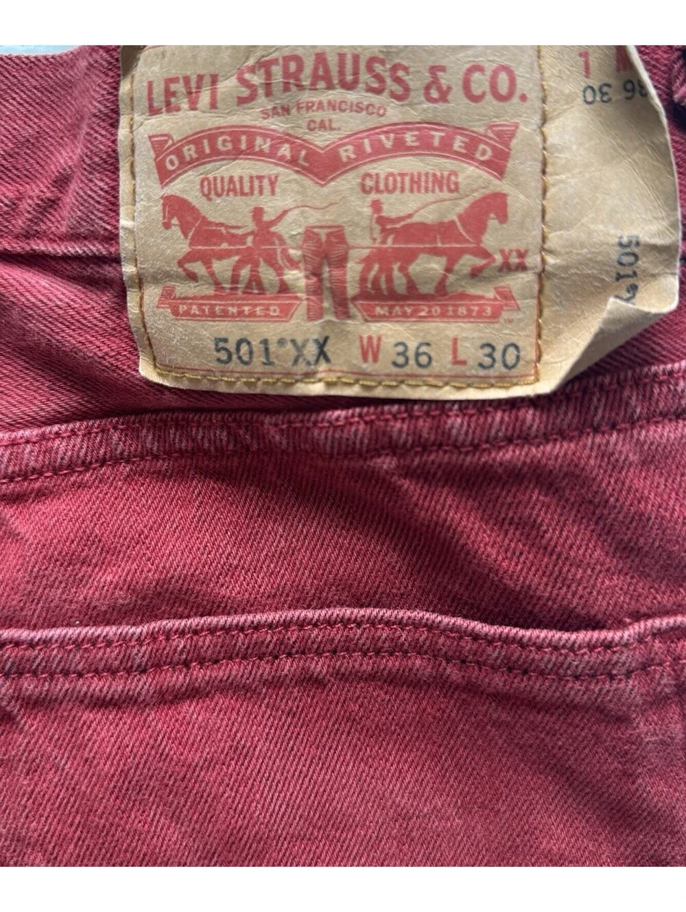 Levis levi’s 501xx