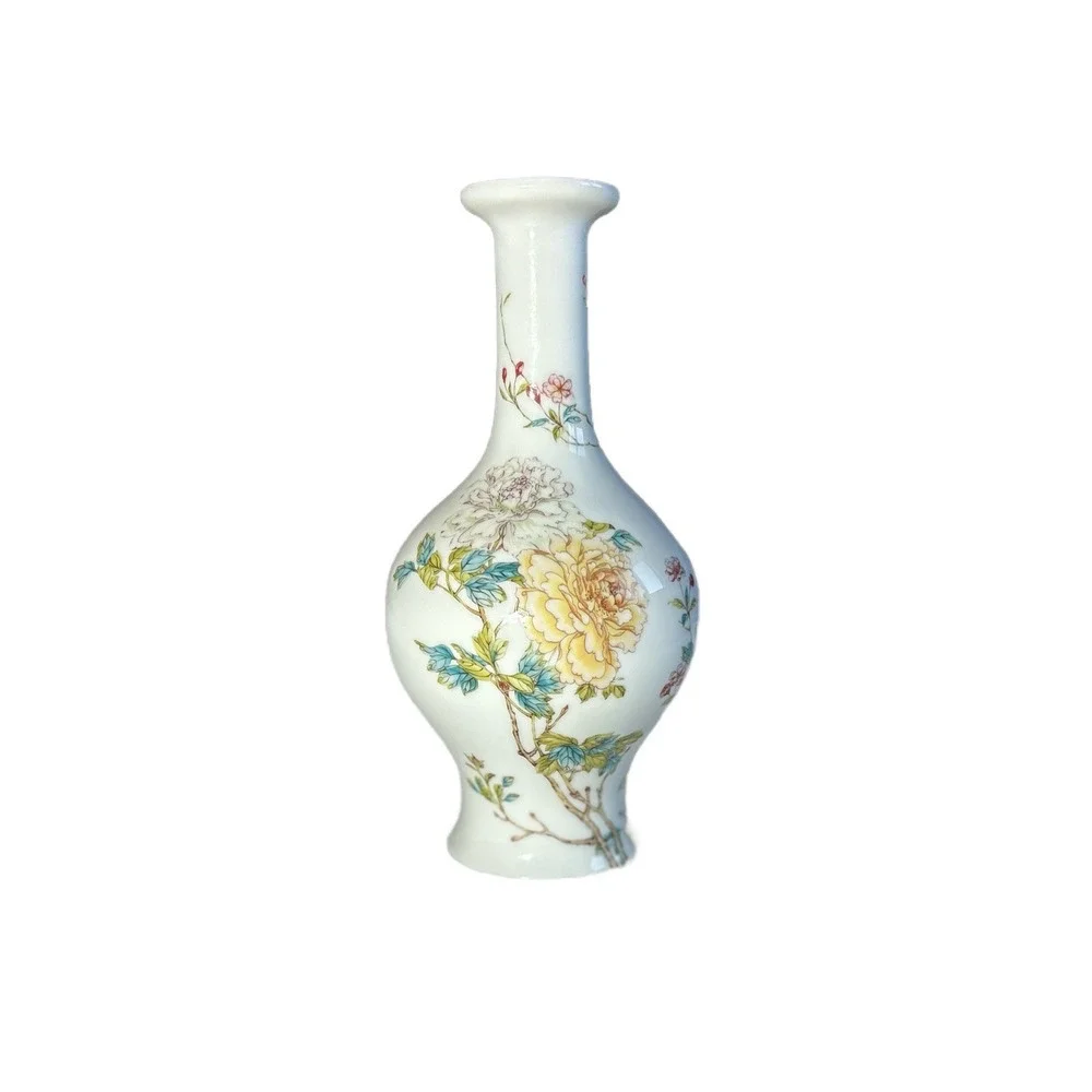 Lenox China Peony Vase of the Ch'ing (Qing) Emperor