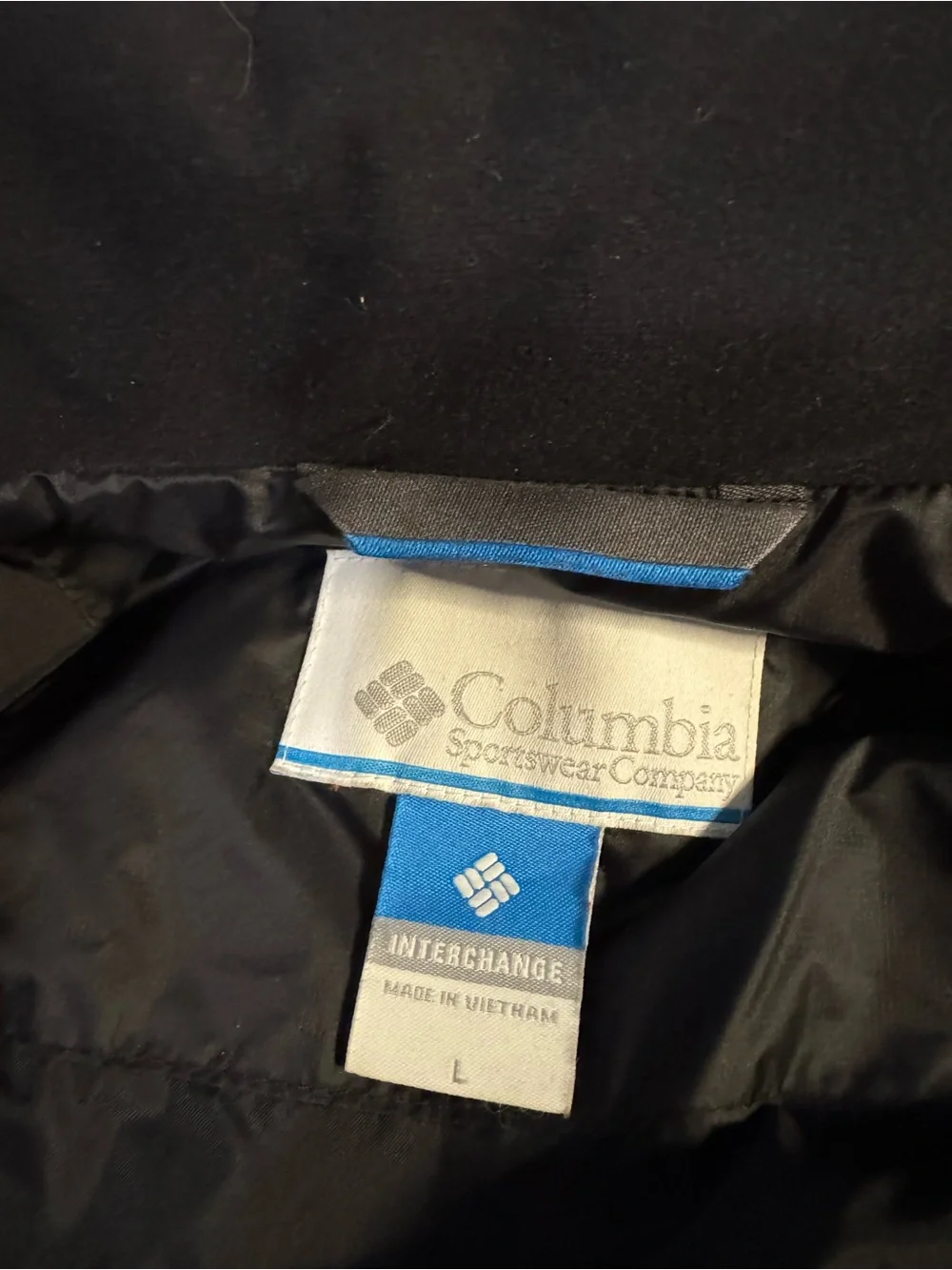 Columbia men’s large