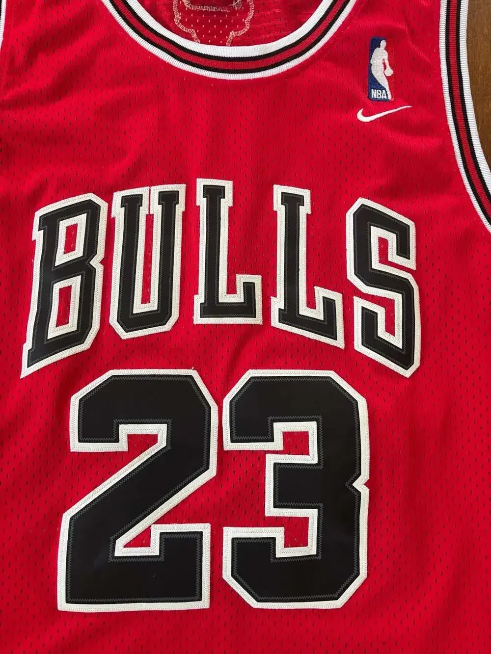 Vintage Nike Chicago Bulls Michael Jordan #23 Jersey Red Team Sports Size S