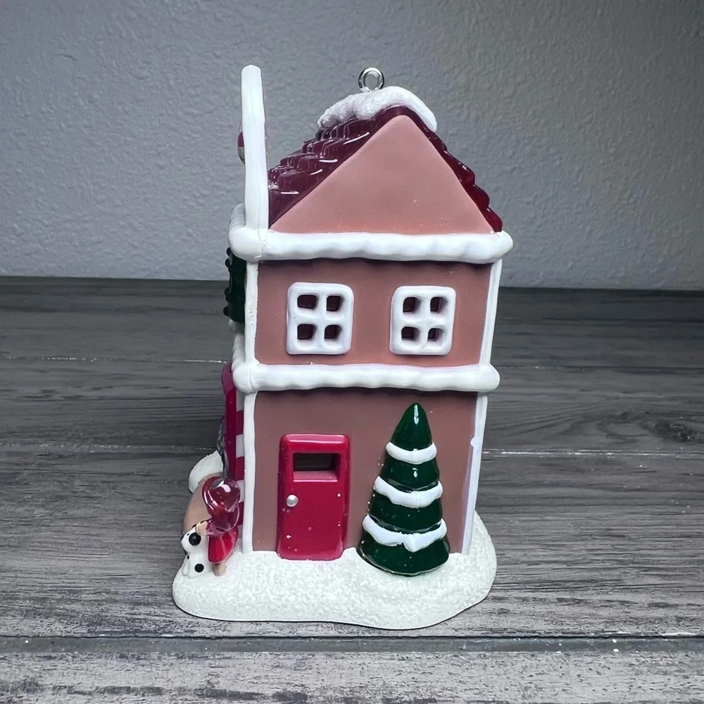 Hallmark NIB 2014 Christmas Ornament Noelville FIRE STATION‎ #9 final in series
