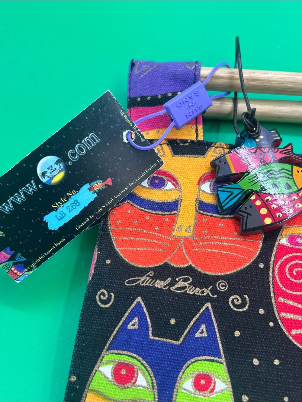 Laurel Burch small clutch