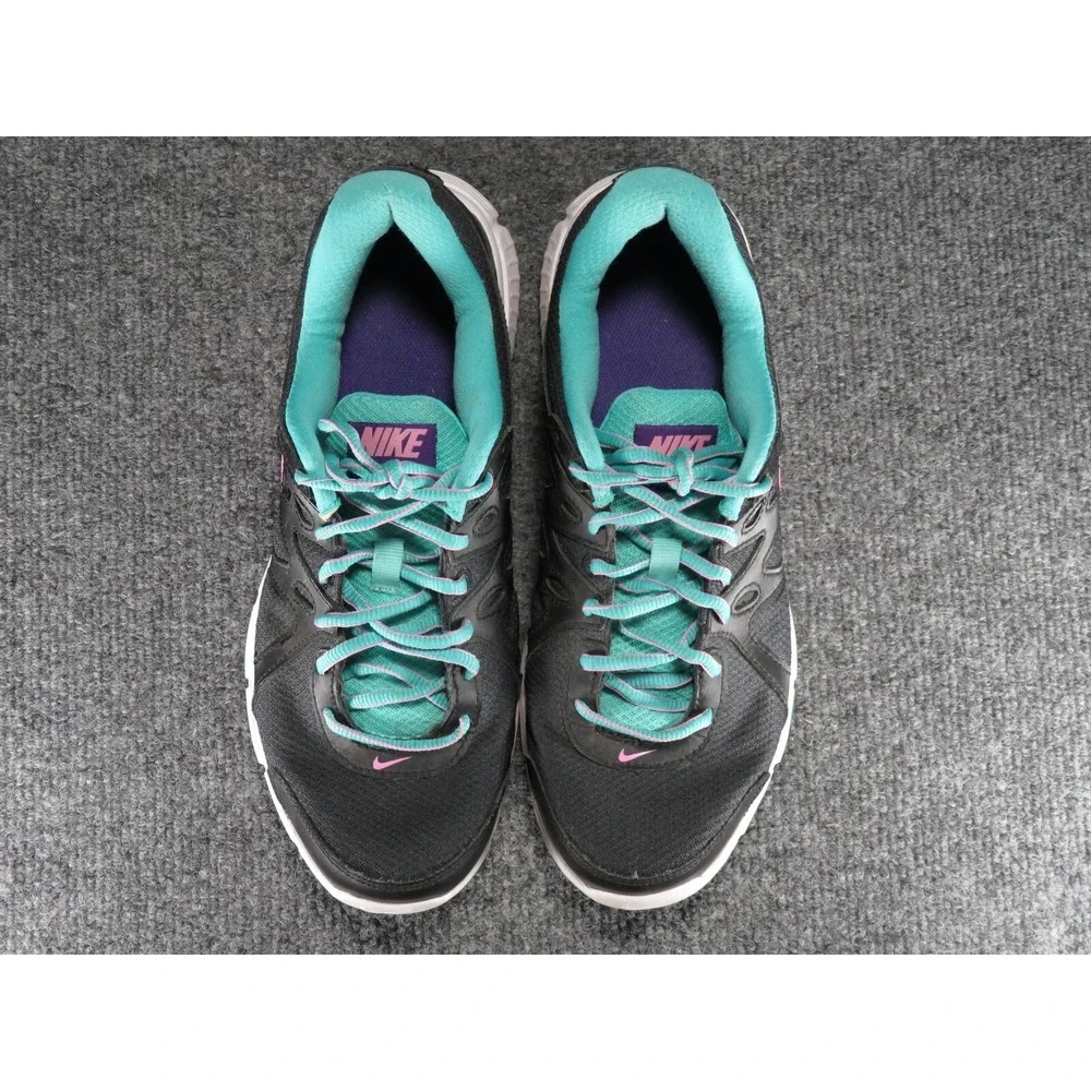 NIKE Revolution 2 Cross Training Running Shoe Sneaker Women's Size 9.5 Pink Teal