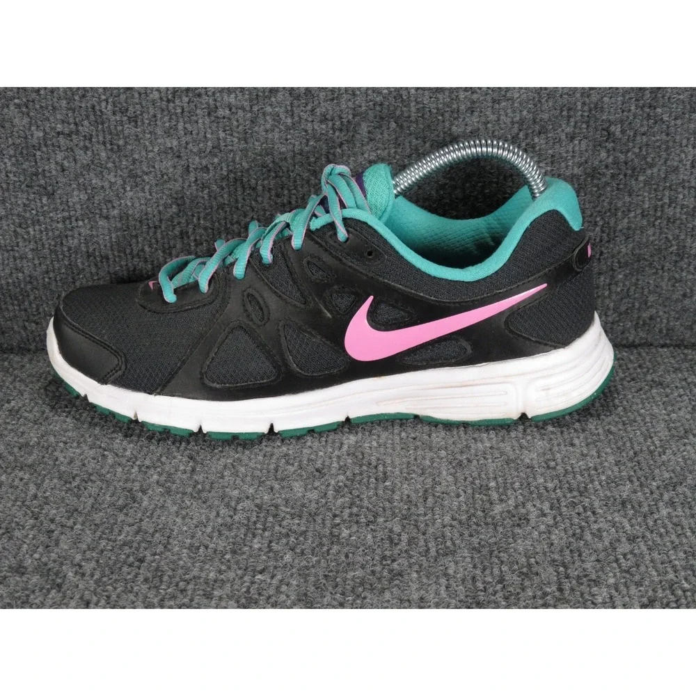 NIKE Revolution 2 Cross Training Running Shoe Sneaker Women's Size 9.5 Pink Teal