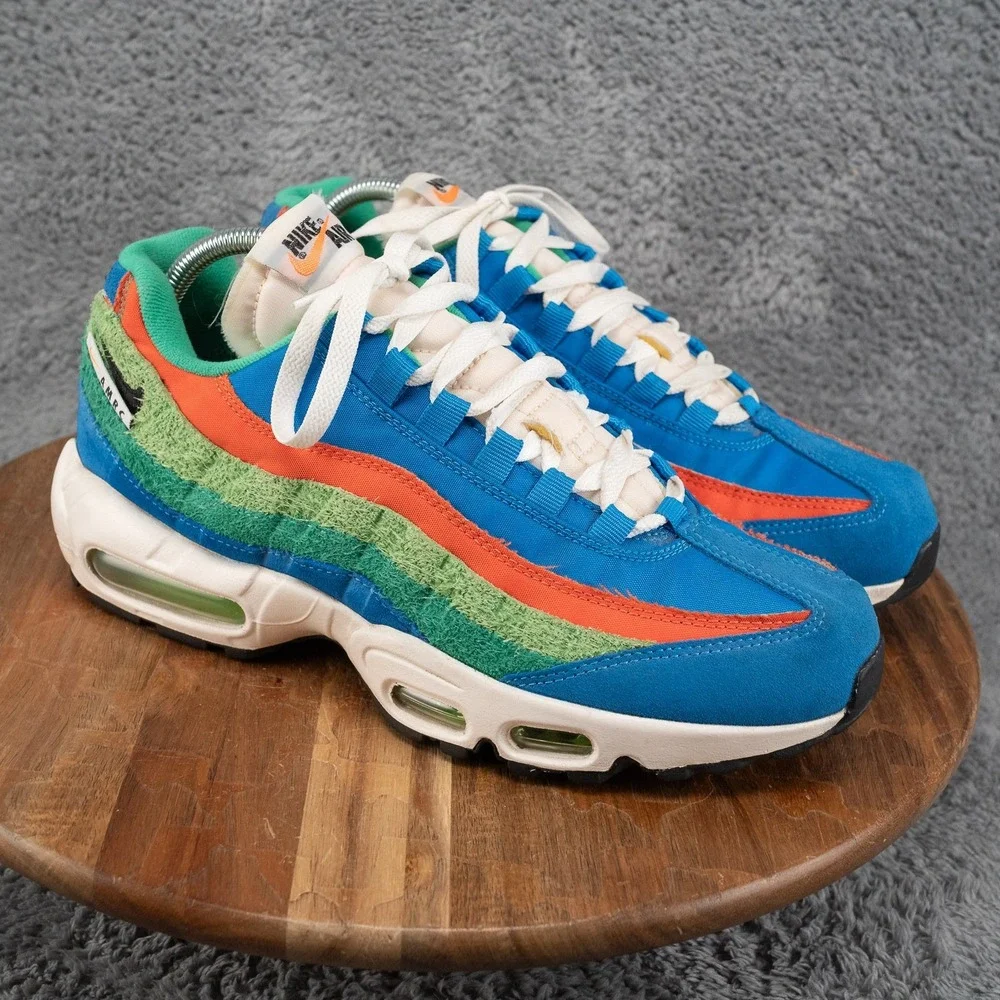 Nike Air Max 95 SE Men's Size 9 Running Club Light Photo Blue Athletic Shoes