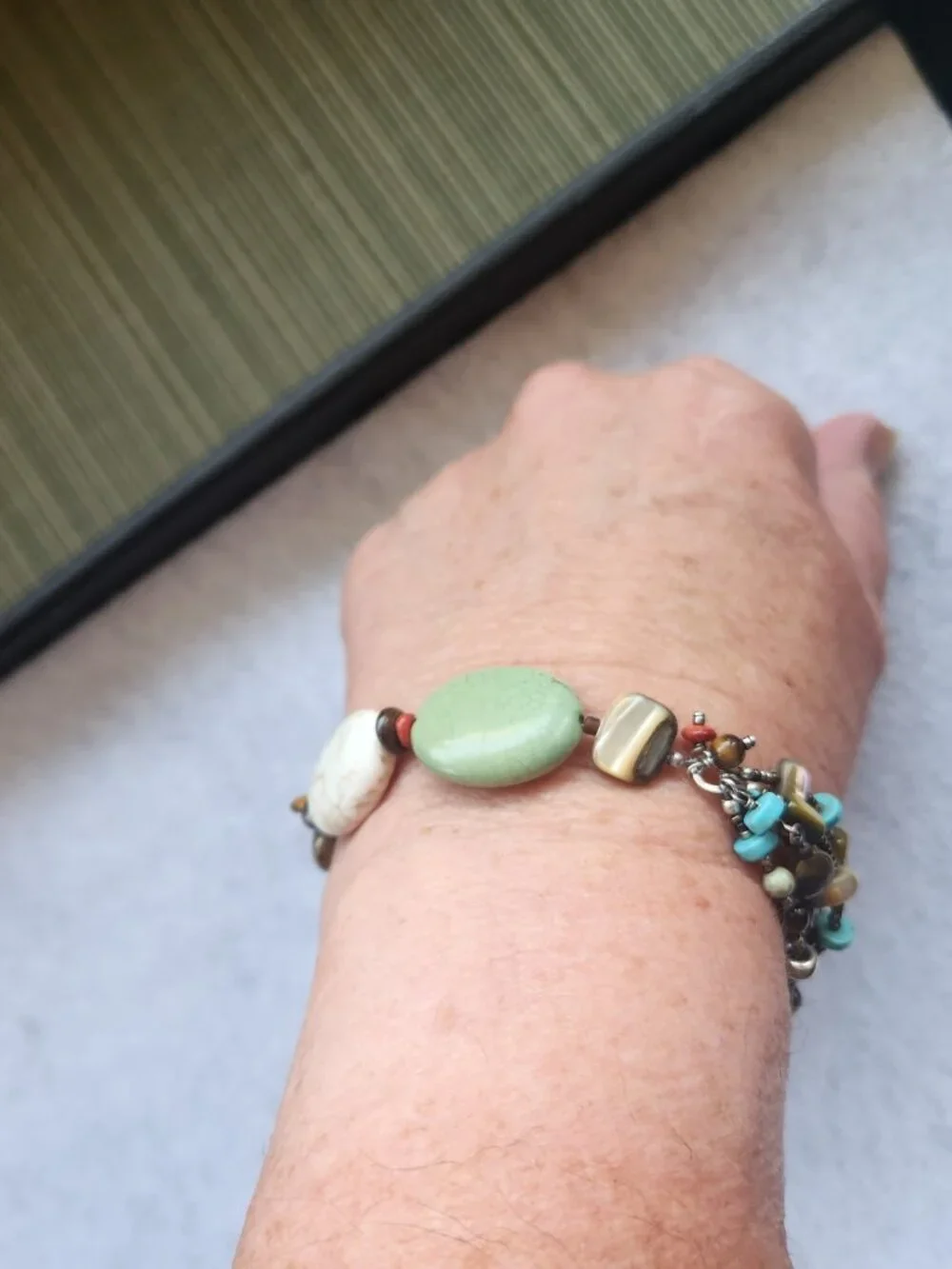 Silpada bracelet tiger sponge