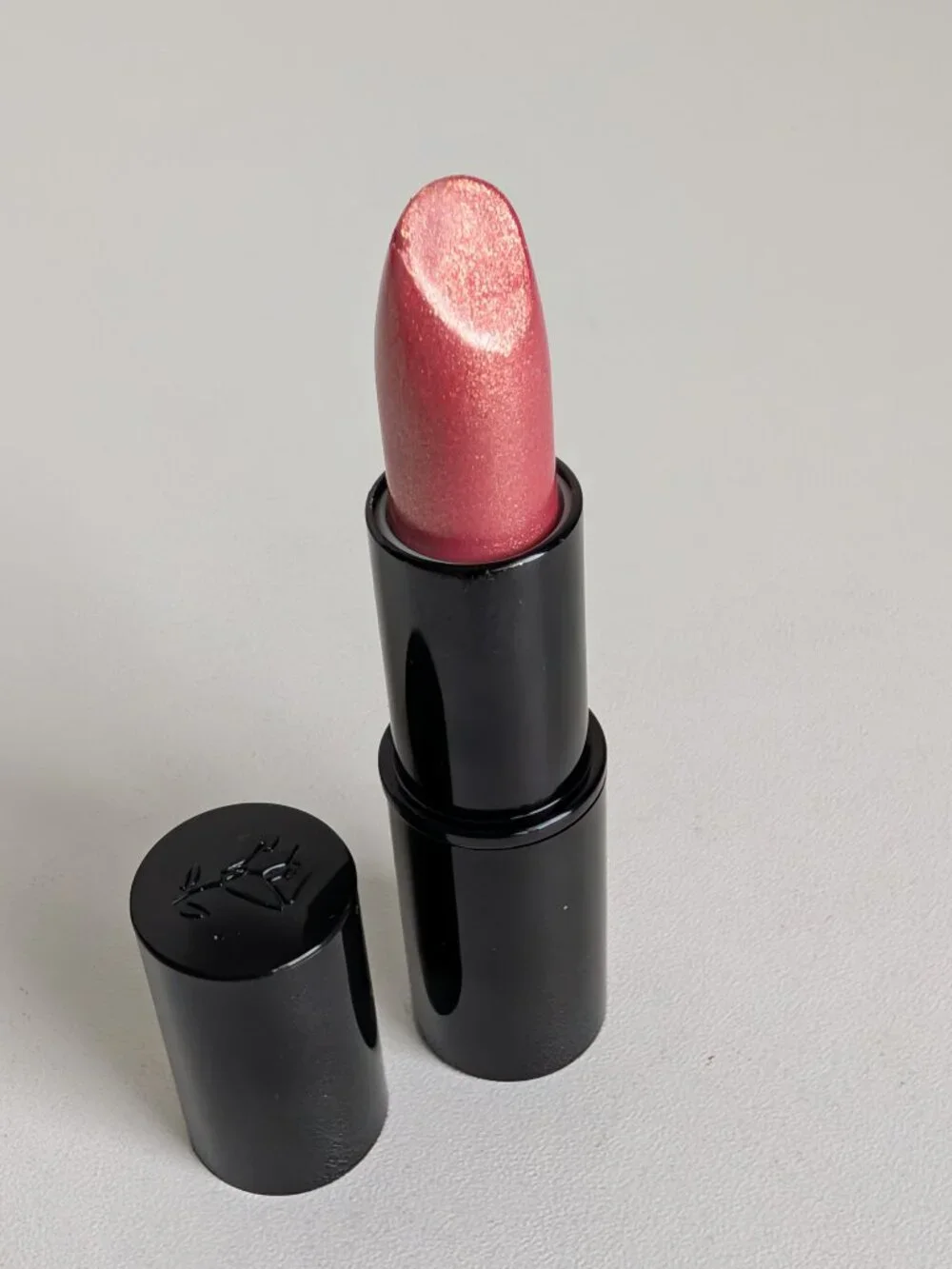 Lancome Color Design Lipstick PINK TO THE CLUB Shimmer Full Size New