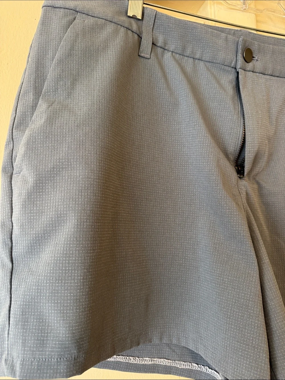 lululemon athletica Men's Flat-Front Shorts - Slate