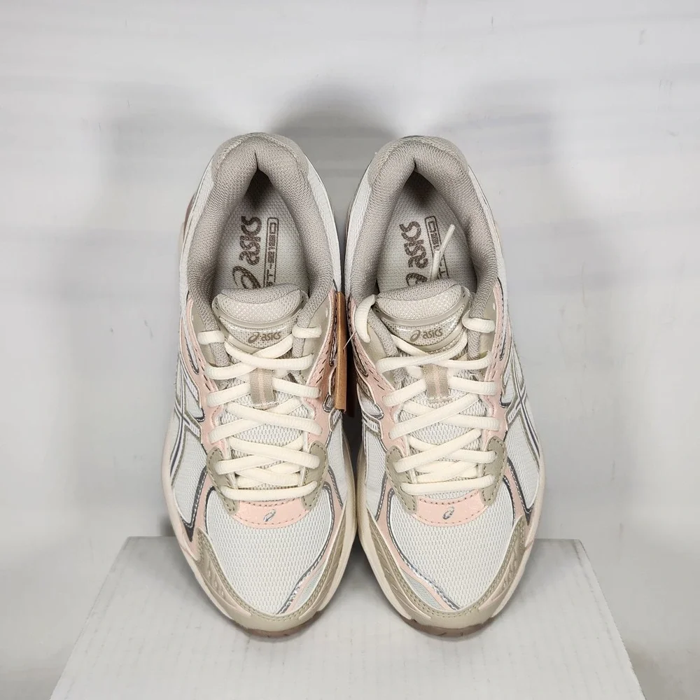 ASICS GT-2160 Running Shoes Women Size 6 Cream White Sport Sneakers