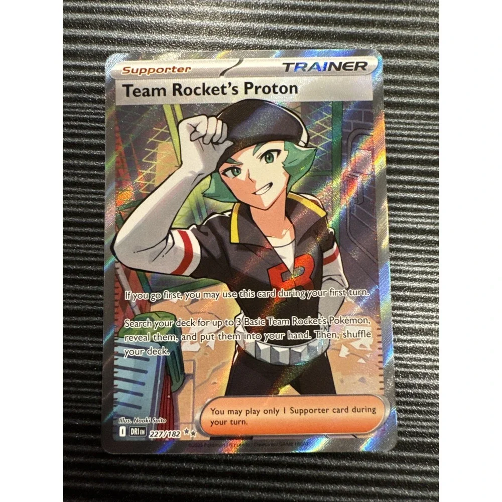 Team Rocket's Proton 227/182 Sv10: Destined Rivals Holo