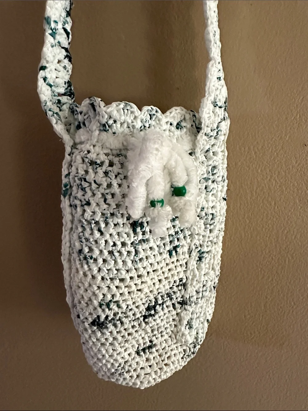 Hand Crafted crocheted plarn