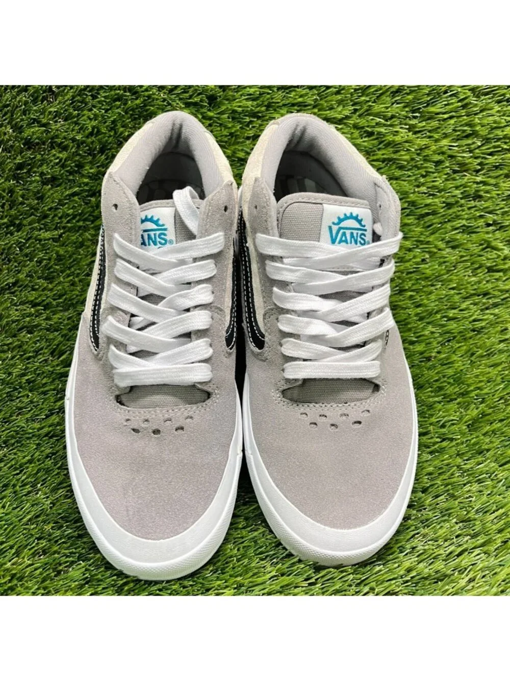 Vans BMX Style 114 Kevin Peraza Mens Size 5.5 Gray Athletic Skate Shoes Sneakers