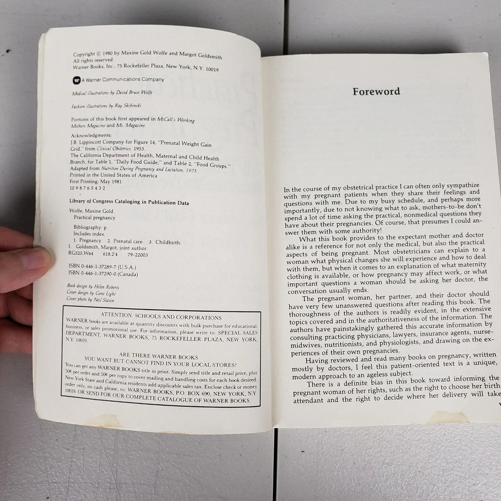 Warner Books practical pregnancy