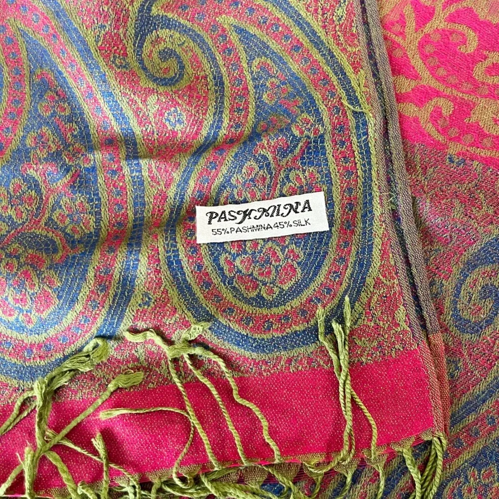 N/A pashmina silk