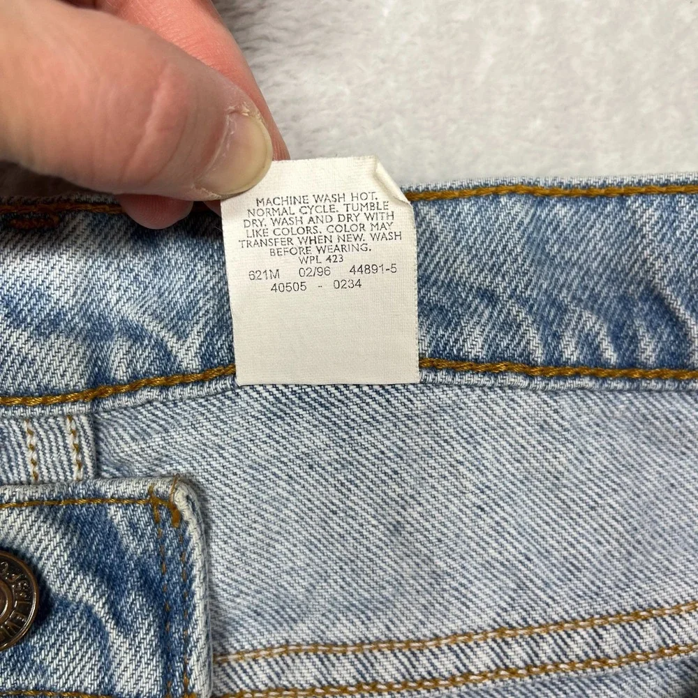 Levi's 505 Straight Leg Jeans Men's Blue Denim Cotton Pockets Zip‎ Fly - 32X29.5