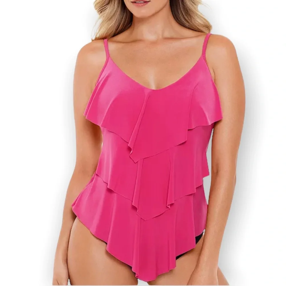 NWOT Magicsuit Solid Rita Top