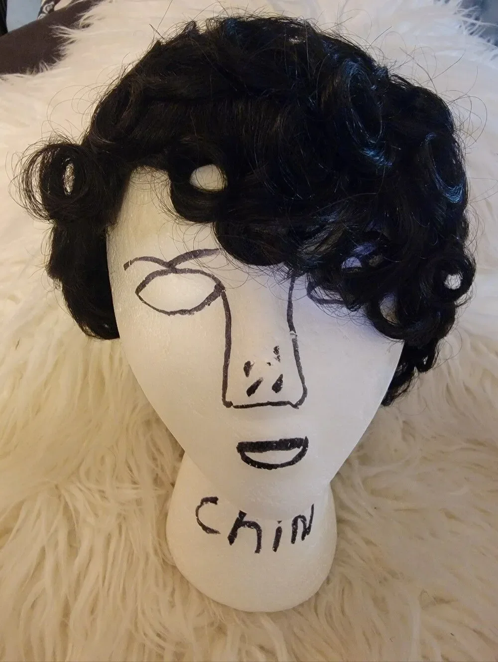 N/A curly pixie