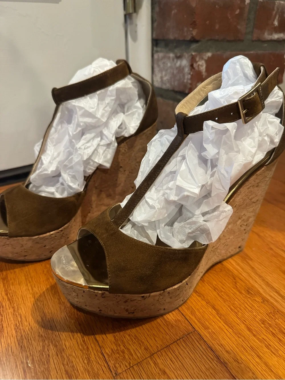 Jimmy Choo jimmy toe metallic