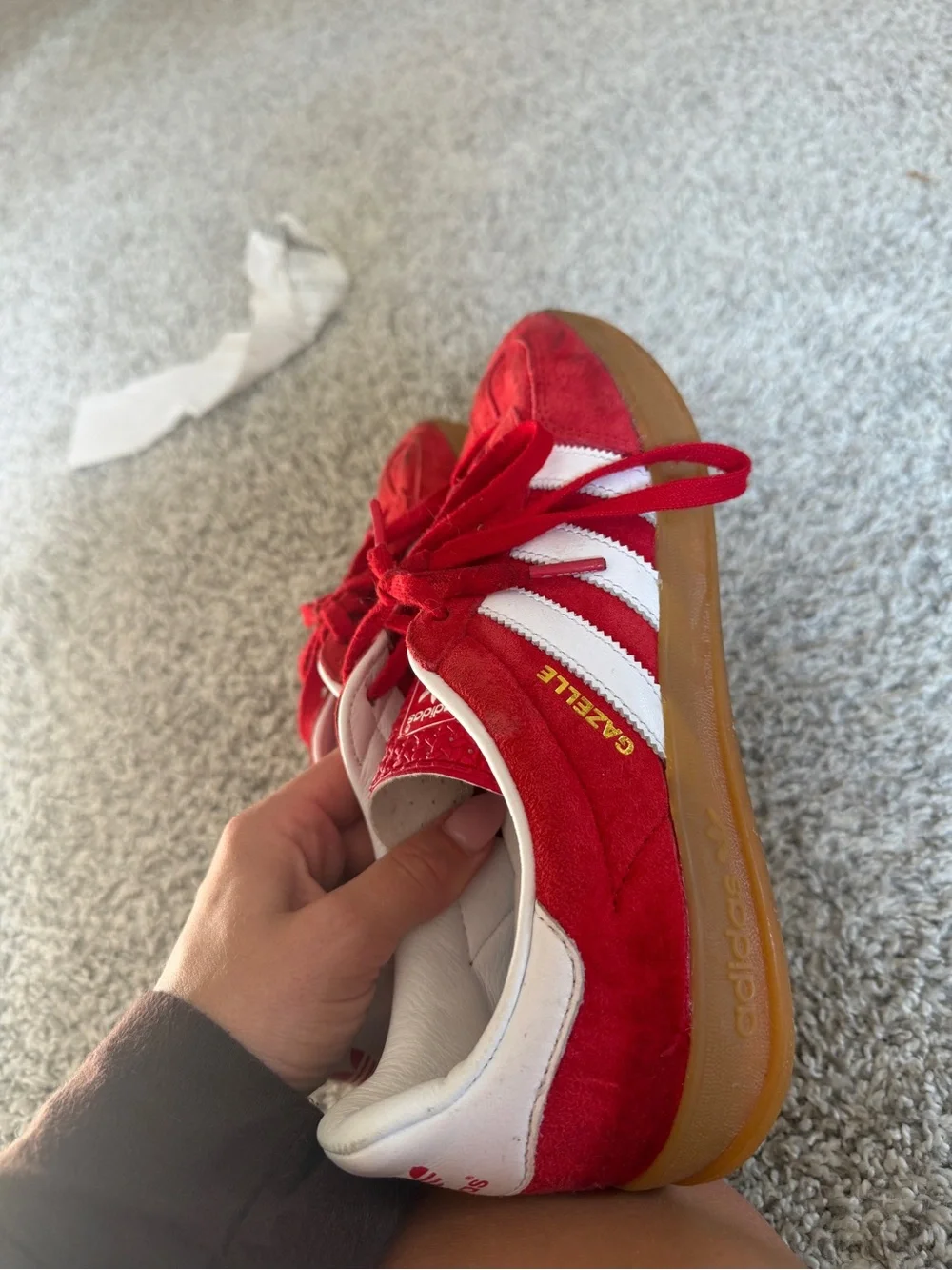 adidas suede upper