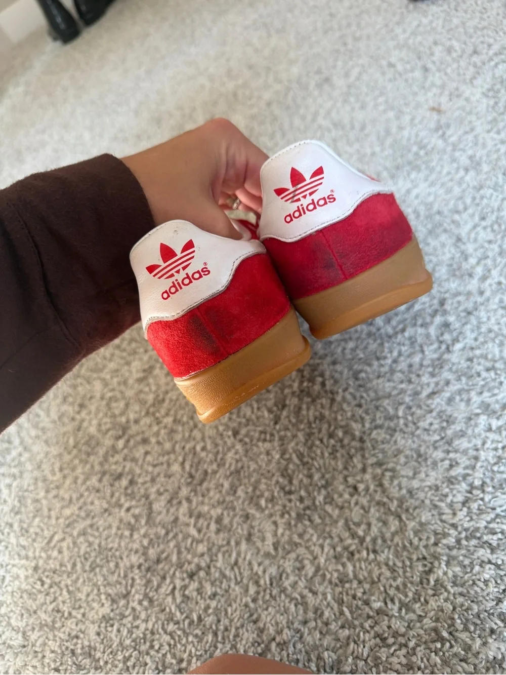 adidas suede upper