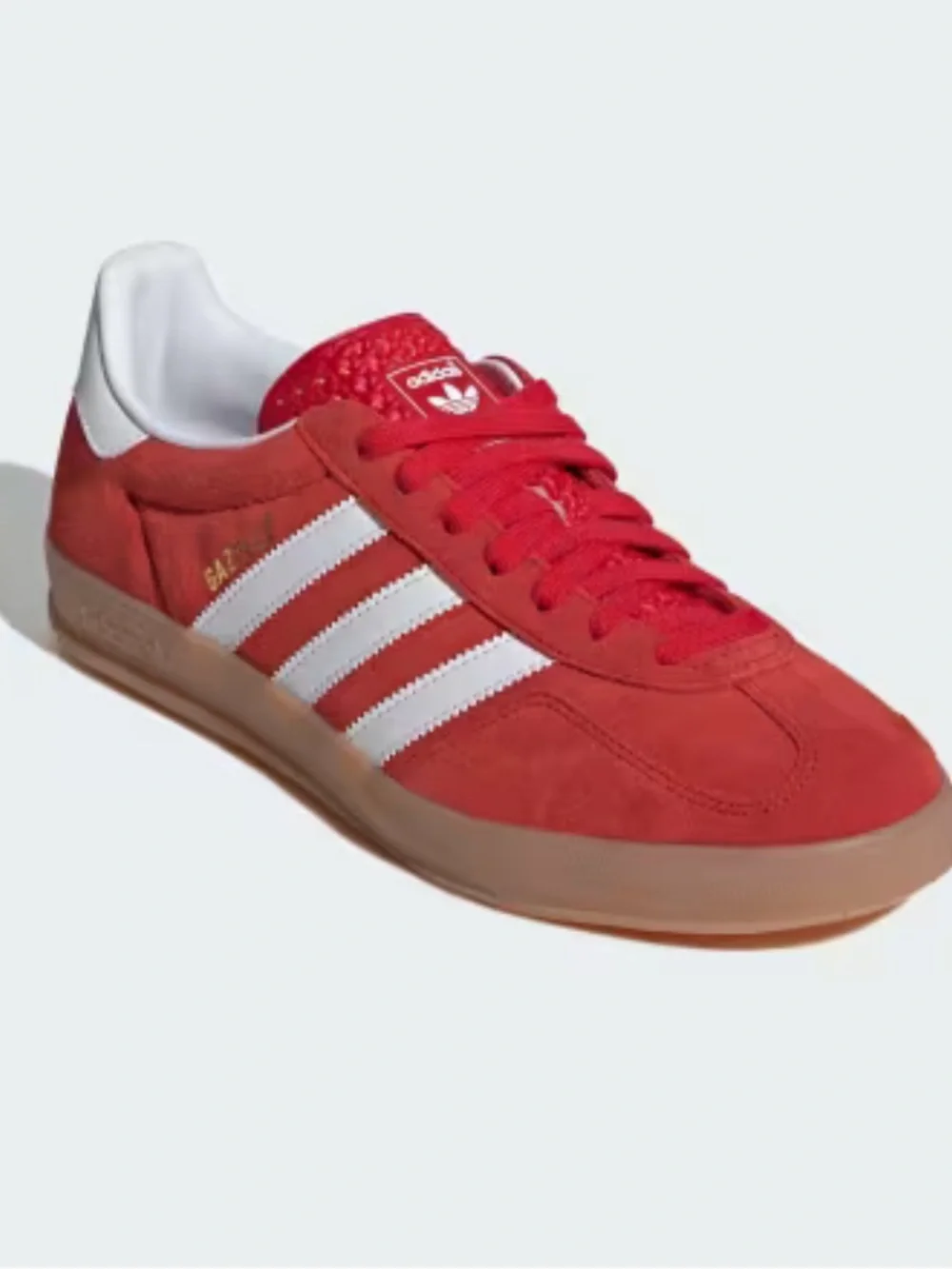 adidas Gazelle Indoor Sneakers - Red/White